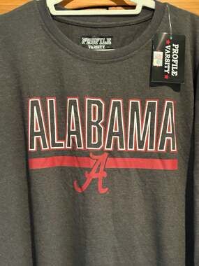 Profile Varsity Alabama Crimson Tide Long Sleeve T-Shirt Size 3XL